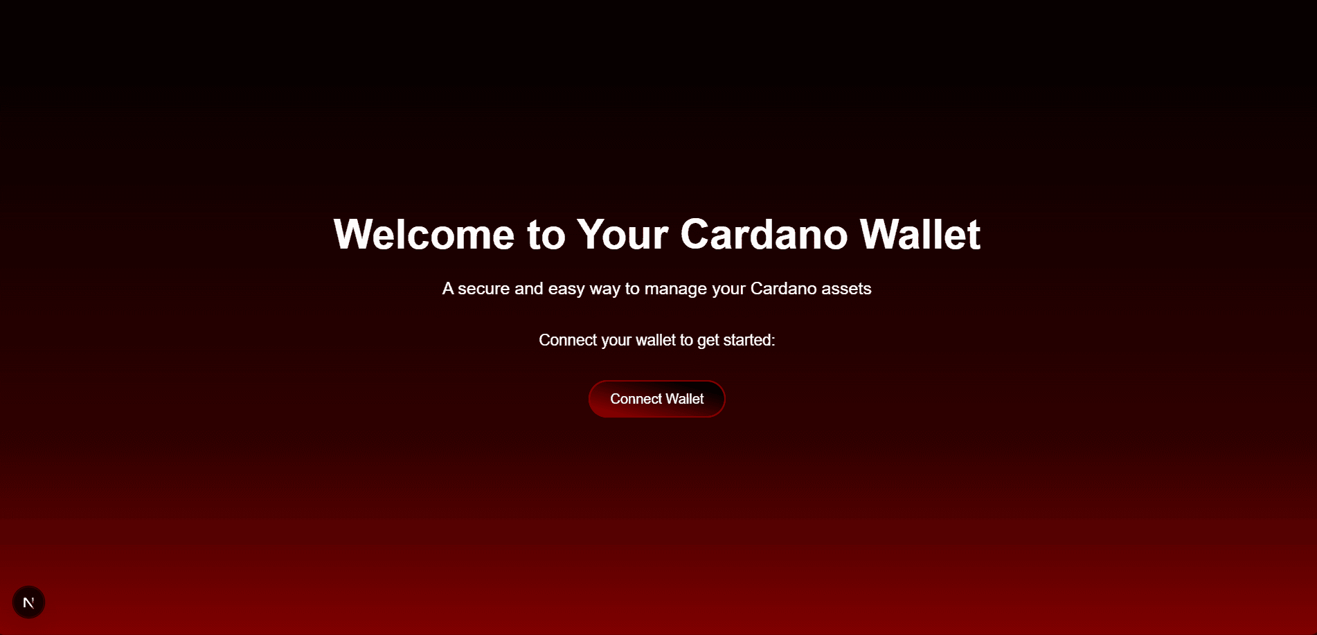 Wallet Connect Project